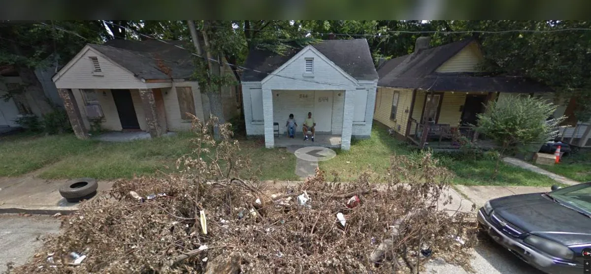 A found portrait from Google Street View