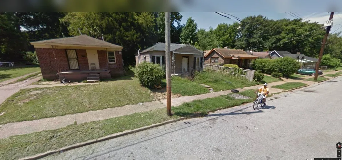 Google Street View frame, Memphis