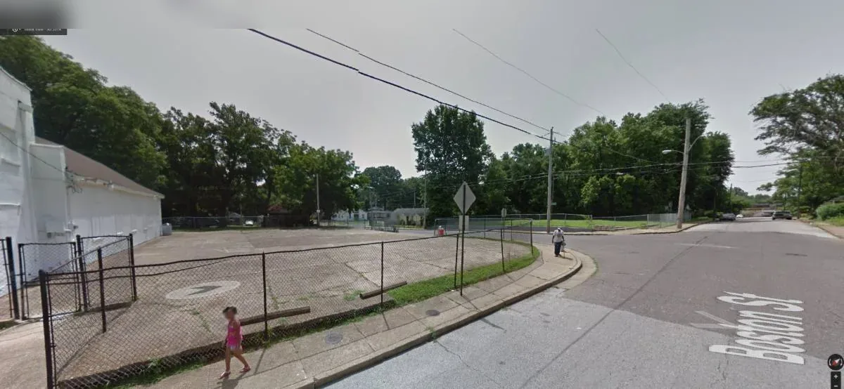 Google Street View frame, Memphis