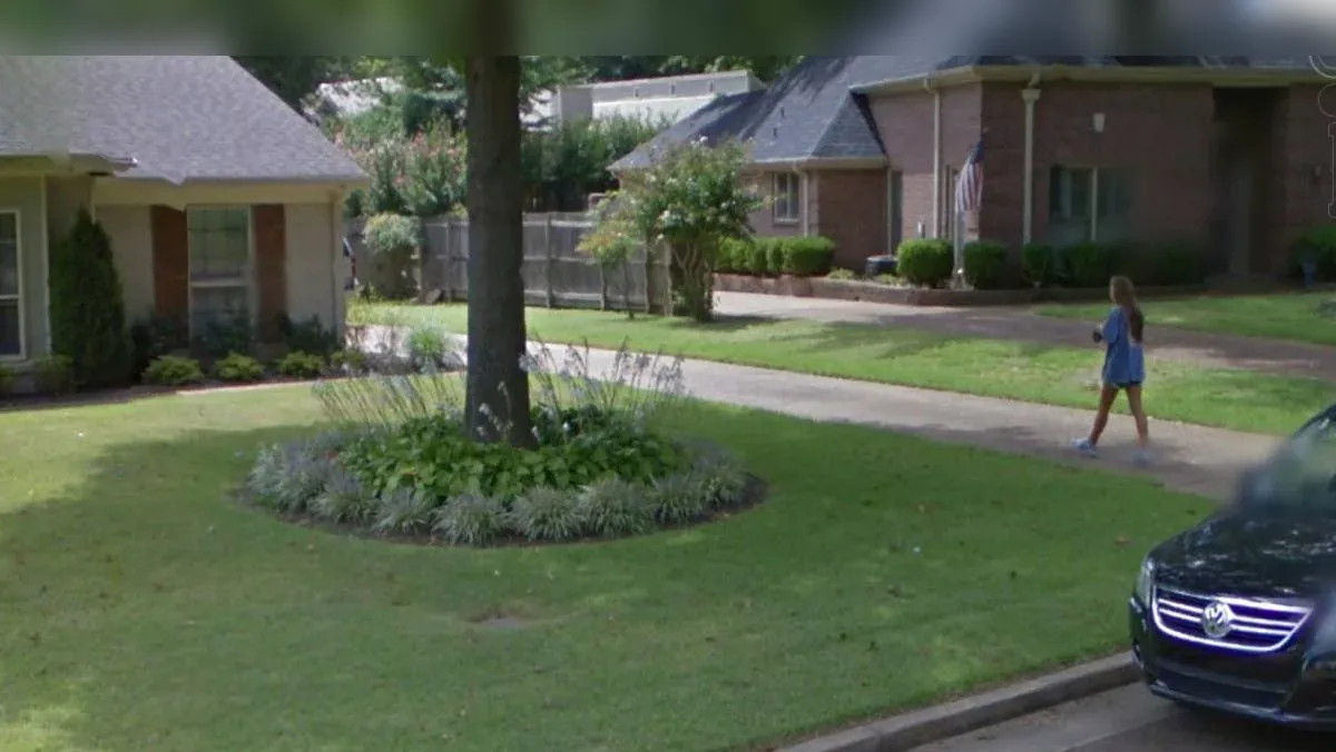 Google Street View frame, Memphis