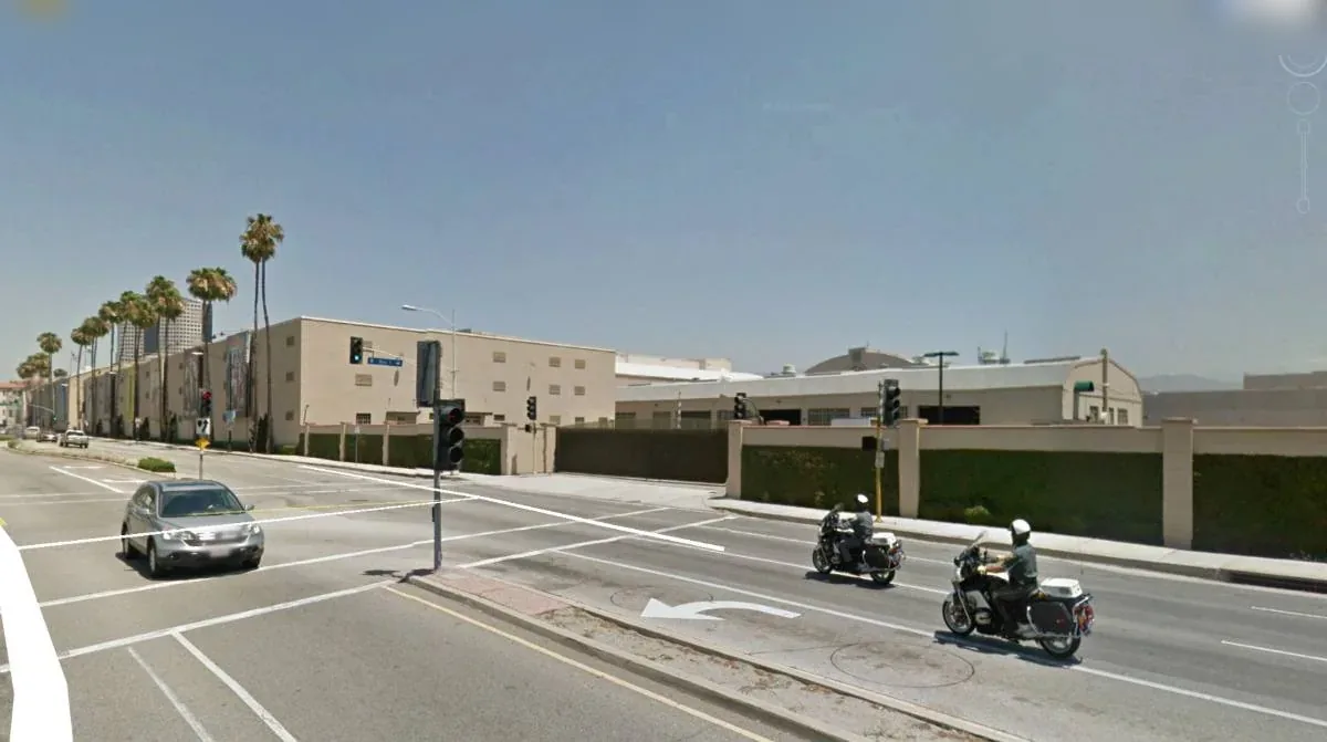 Google Street View frame, Los Angeles
