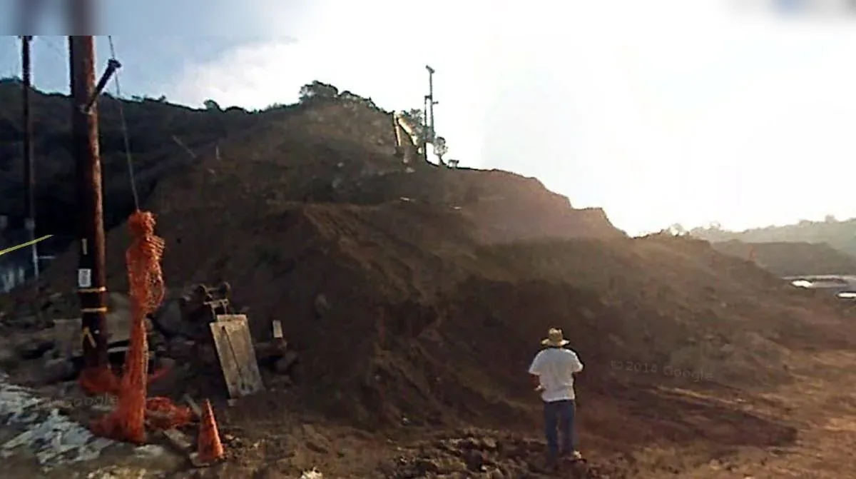 Google Street View frame, Los Angeles