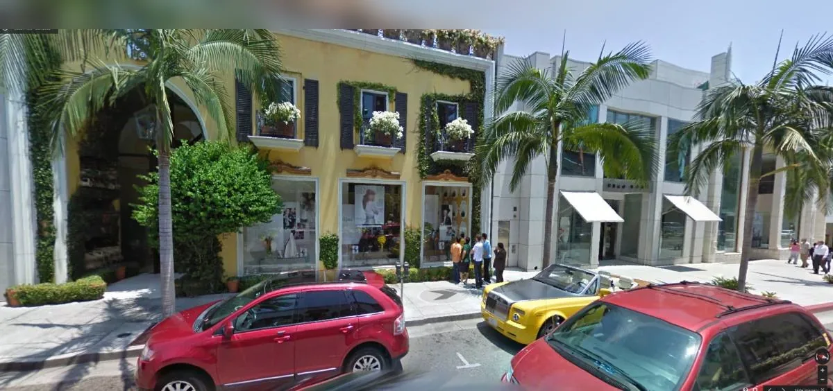 Google Street View frame, Los Angeles