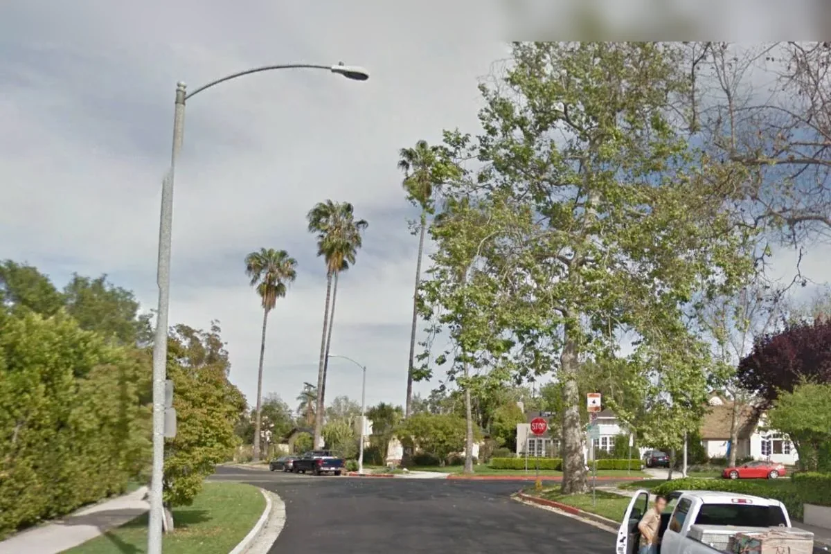Google Street View frame