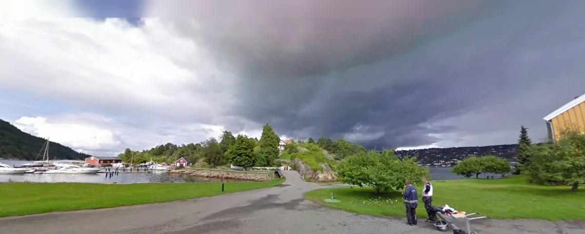 Google Street View frame