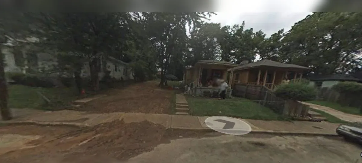 Google Street View frame