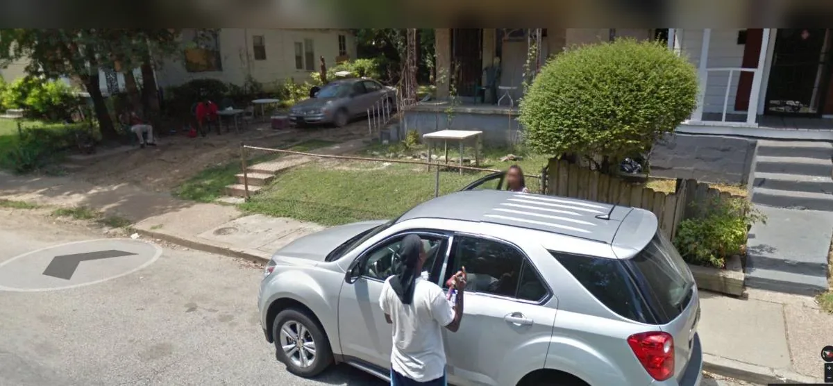 Google Street View frame