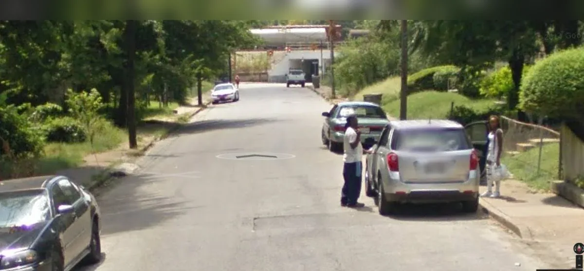 Google Street View frame