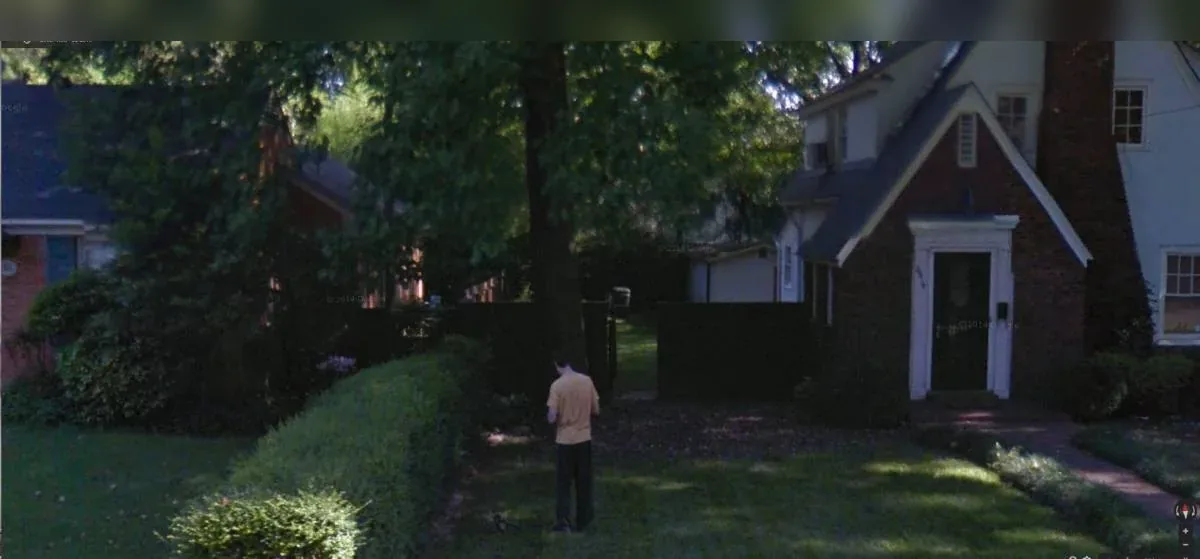 Google Street View frame