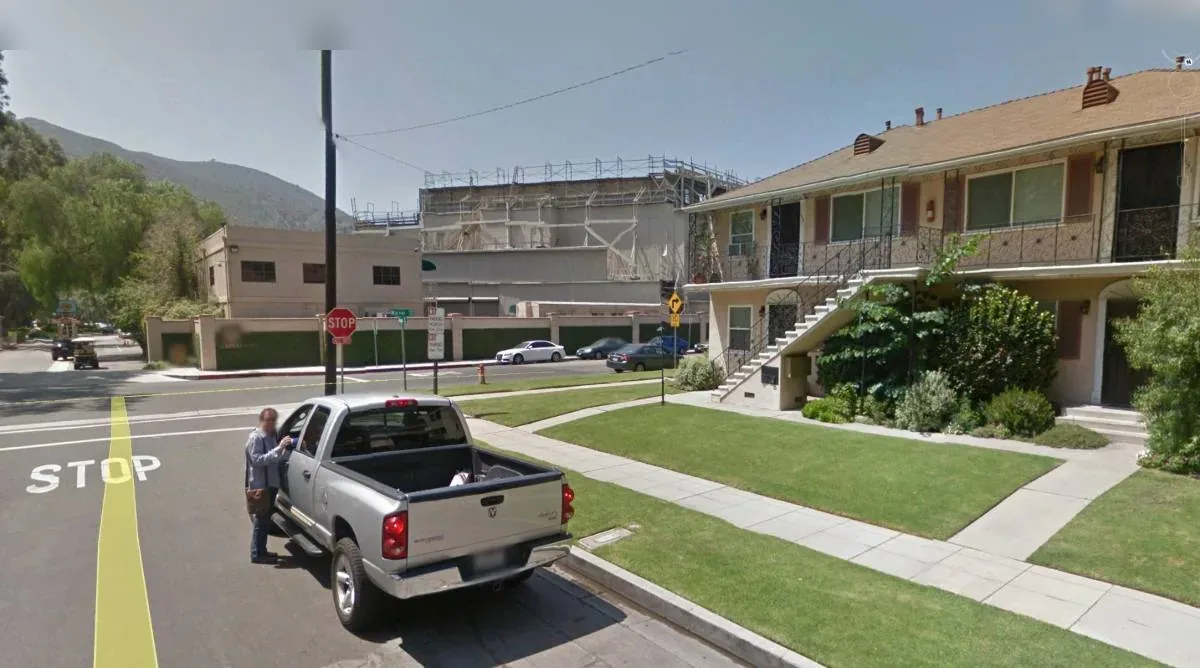 Google Street View frame