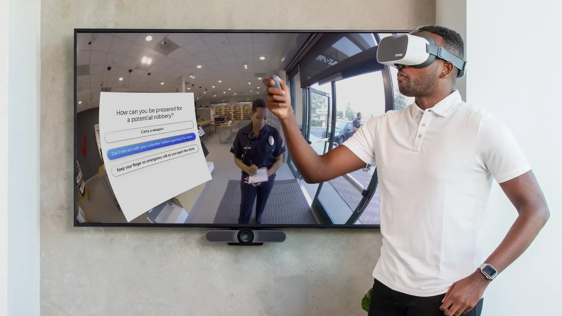 Enterprise VR — Strivr Labs training at scale