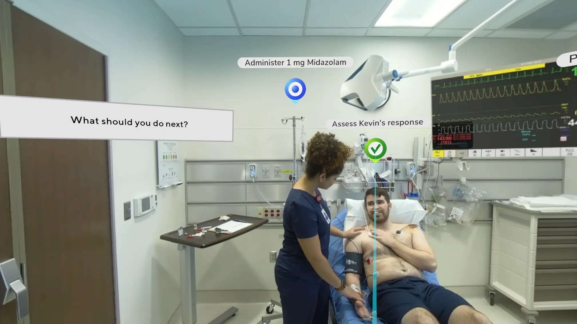 AdventHealth clinical procedural training in VR